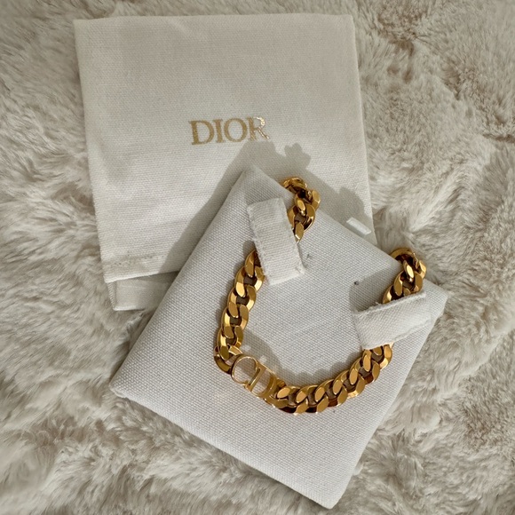Christian Dior Gold Finish Danseuse Etoile Choker Necklace - Picture 5 of 7